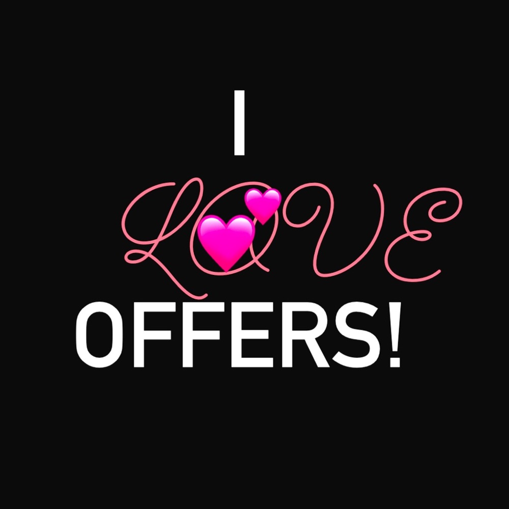 Please make reasonable offers on anything you like!!